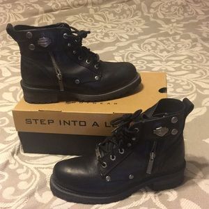 Harley Davidson Zippered Boot Sz 8.5